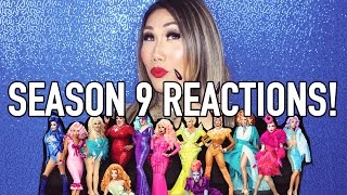 RuPauls Drag Race Season 9 Cast Reaction  Gia Gunn [upl. by Booma181]