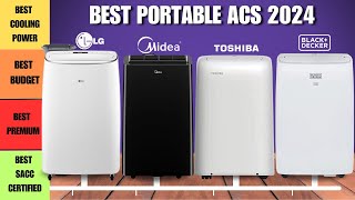 Best Portable Air Conditioners 2024  Top 6 Best Models So Far [upl. by Airtina]