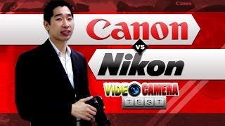 Canon 600D vs Nikon D7000 DSLR Video Camera Review [upl. by Gievlos]