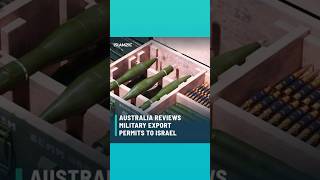 Australia reviews military export permits to Israel [upl. by Eenttirb]