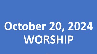 October 20 2024 Grace Lutheran Church Waseca MN Live Stream [upl. by Enelym561]