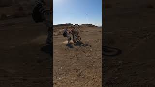 😜I always wanted to learn to wheelie Pls share any tips to make this easier for me 🙏 dirtbike [upl. by Kehoe]