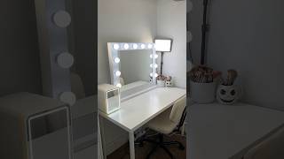 Redo my vanity 🎀 organization cleaning vanity roommakeover cleanwithme [upl. by Fabri]