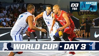 FIBA 3X3 World Cup 2017  ReLive  Nantes France  Pool Phase  Day 3  3x3 Basketball [upl. by Lilyan]