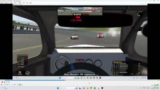 Iracing Legends Rookies at Concord Practice for 730 pm race Jan 1 24 [upl. by Ardiekal271]