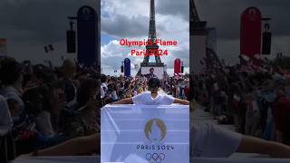 The Olympic Flame is BACK in France Paris 2024 Opening Ceremony olympics paris2024 parisolympic [upl. by Wald]