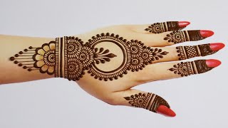 2 Easy Stylish Mehandi design for Eid Simple Mehandi designs Latest Mehndi design Mehndi designs [upl. by Arimay]