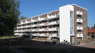 Time lapse renovatie 128 woningen Beethovenlaan Doetinchem [upl. by Nivle422]