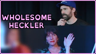 Wholesome Heckler standup jokes comedy crowdwork [upl. by Nostets867]