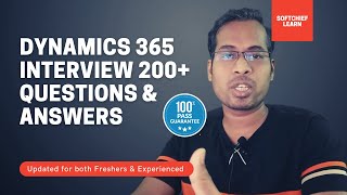 Dynamics 365 CRM  CE interview questions and answers for Freshers and Experienced  TCS  Accenture [upl. by Rebmyk]