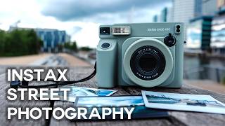 How Good Is The Instax Wide 400 For Street Photography Manchester POV [upl. by Carman]