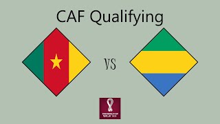 Cameroon vs Gabon  African Qualifying Round 2 Group A [upl. by Sabec]