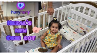 Hezal’s new Cot  cot assembly Car seat my shoot amp Hezal’s mastishopping vlog hunyhunycot [upl. by Hamid]