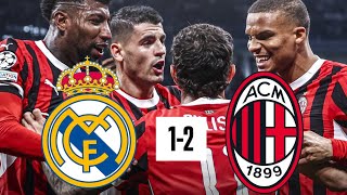 Morata GOAL vs Real Madrid 12  UCL  Real Madrid vs AC Milan REVIEW [upl. by Ibmab249]