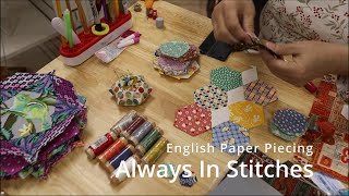 English Paper Piecing Secrets to Success with Dawn Tips and tricks to getting started [upl. by Corine]