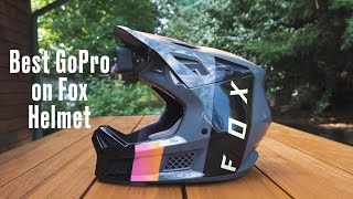 BEST GoPro Mount on FOX HELMET [upl. by Kcirdec]