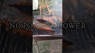 NO PORK NO POWER SEBUTAN BAB PUN NGAM😂bbq pork borneo makanan nonhalal [upl. by Grosz]