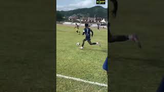 Brilliant skill by Jamaica College manning cup captain Dylan John [upl. by Ayet]