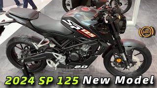 2024 Honda SP 125 New Model 🔥 5 New Updates ✅ Launch Date amp on Road Price  🔥 [upl. by Ahsienor538]