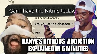 What Kanyes Text Reveal About His Nitrous Addiction [upl. by Guntar]