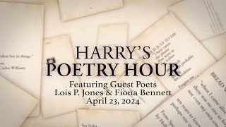 Harrys Poetry Hour Lois P Jones amp Fiona Bennett [upl. by Liddie]