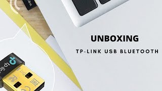 UNBOXING TPLink USB Bluetooth Adapter for PC 50 Bluetooth Dongle Receiver UB500 [upl. by Eniamerej]