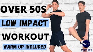 Over 50s Beginners  Full Body  LOW IMPACT  Cardio Workout [upl. by Lilybelle999]