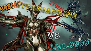 WARFRAME Titania’s Dex Pixia  Steel Path Build vs Level 9999   BILLIONS OF DAMAGE [upl. by Nussbaum443]