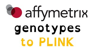 Affymetrix raw genotype file to PLINK [upl. by Iderf]