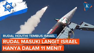 Kecolongan Rudal Houthi Sistem Pertahanan Udara Israel Kini Dipertanyakan [upl. by Elodia]