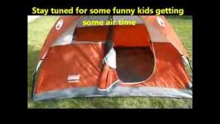 Coleman 4 Person Tent Review [upl. by Renard527]