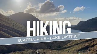 hiking scafell pike  Lake District [upl. by Peterman]