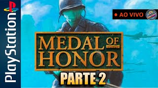 Medal of Honor do PS 1  PARTE 2 [upl. by Asiulana]