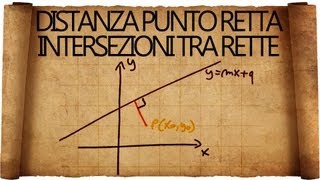 la distanza tra due rette parallele [upl. by Liakim]