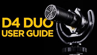 VMic D4 DUO User Guide  Using Your New Vlog Mic [upl. by Atteyram]