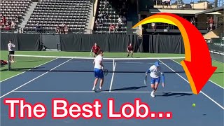 What’s More Important When Lobbing Height or Depth Tennis Doubles Strategy Explained [upl. by Flyn]