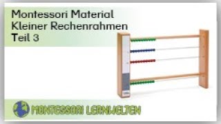 Anleitung zur Materialarbeit Rechenrahmen Teil 5 Multiplikation im Zahlenraum bis 10000 [upl. by Allen]