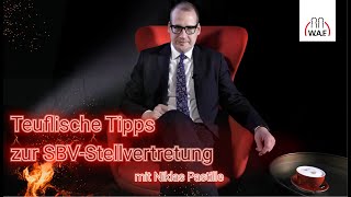 Stellvertretung der SBV 🔥 Teuflische Tipps 🔥  Betriebsrat Video [upl. by Nosiaj]