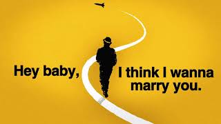 Bruno Mars  Marry You Official Lyric Video [upl. by Pen]