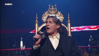 William Regal King of the Ring Official Coronation Live from WWE Raw April 28th 2008 [upl. by Maxey]