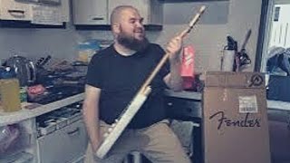 A Slightly Emotional Fender Stratocaster Unboxing [upl. by Rebme598]