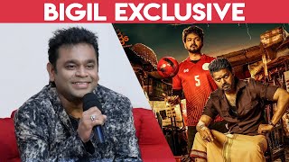 BIGIL Songs A R Rahman Reveals Exclusive Details  Vijay  Singappenney  Verithanam [upl. by Cusack]