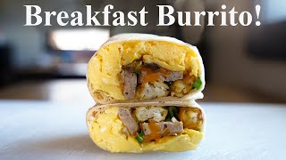 Easiest Breakfast Burrito EVER  Napoleon Dynamite style [upl. by Sharl]