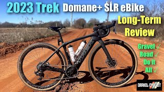 2023 Trek Domane SLR eBike Long Term Review [upl. by Nnaeoj]