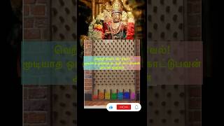 Murugan Thunai 🙏 murugandevotional ytshorts murugandevotee shortsvideo murugan [upl. by Enrika]