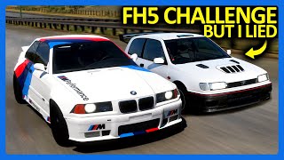 Forza Horizon 5 Online  Old Car Challenge But I Lied [upl. by Oisangi]