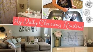 MY CLEANING ROUTINE Clean With Me Cleaning Motivation [upl. by Weissmann]