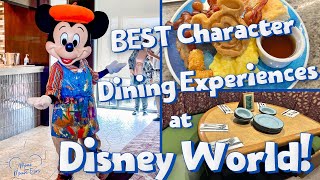 Best Character Dining Experiences at Walt Disney World  Moms with Mouse Ears [upl. by Anavrin]