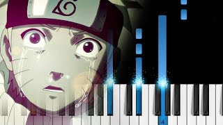 Naruto  Grief and Sorrow  Piano Tutorial [upl. by Miranda124]