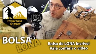 BAG BOLSA de LONA da MCA Alforjes [upl. by Taima]